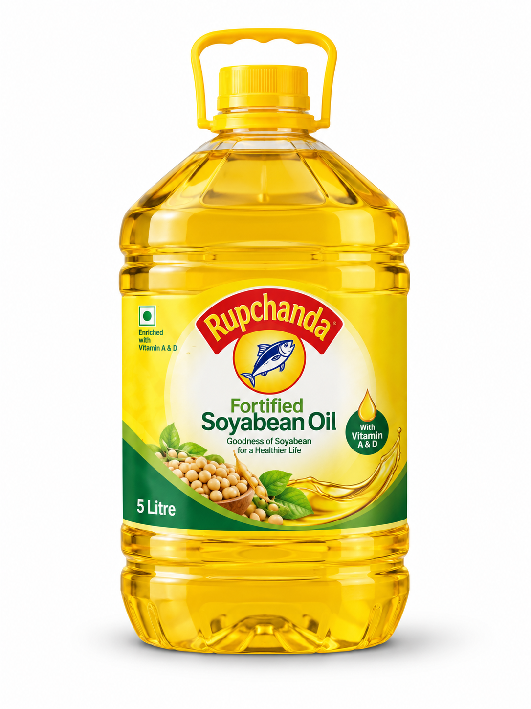 Rupchanda Fortified Soyabean Oil 5 Liter